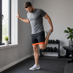 72 Pieces Exercise Loop Resistance Bands, Small Orange, Single Band for Stretching and Workout Training