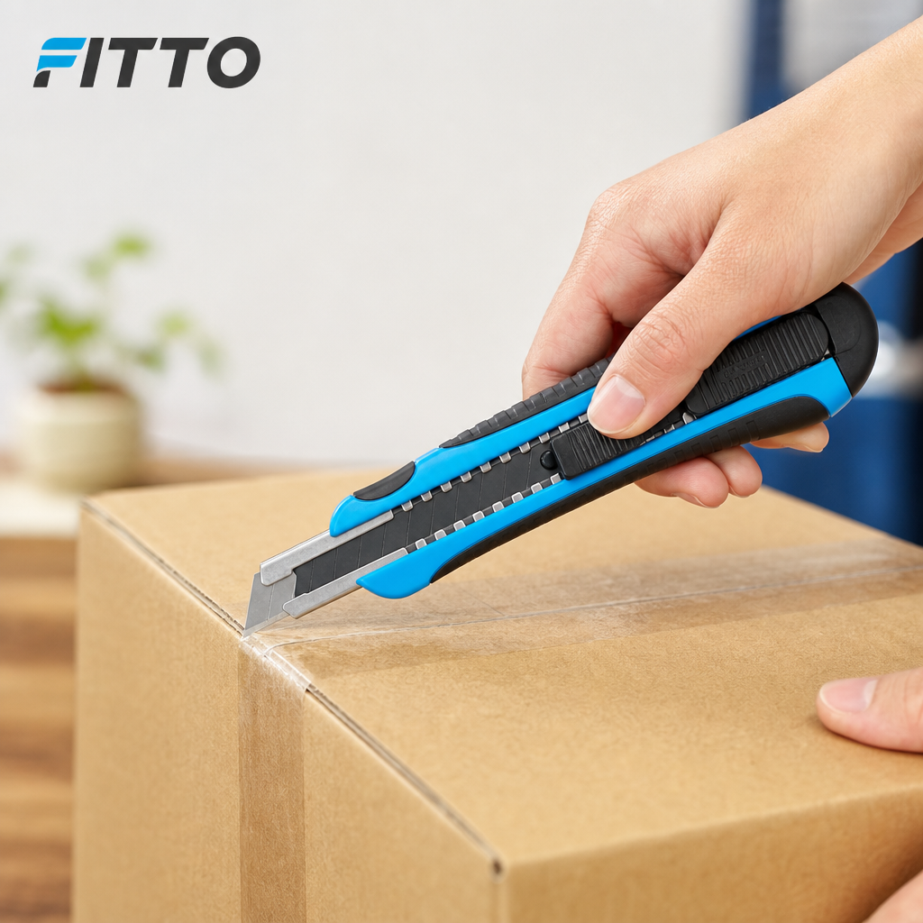 120 Pieces Snap-Off Utility Knives Cutter, 16 cm, Blue and Black, 1 Piece