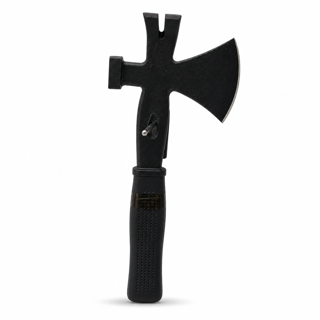 96 Pieces 3-in-1 Utility Hatchet with Axe Blade, Hammer Head and Pry Bar, 32 cm, Black, 1 Piece