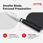 96 Pieces Paring Knife, 3 Inch, Silver Blade with Black Handle for Everyday Kitchen Preparation