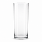 48 Pieces Tall Clear Glass Decorative Vase, Cylinder Shape, 16 x 16 x 48 cm