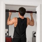 72 Pieces Adjustable Doorway Pull-Up Bar, 62–100 cm, Home Strength Training Equipment
