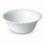 144 Pieces Opal Glass Bowl, 5 Inch, White Round Tablewares Bowl