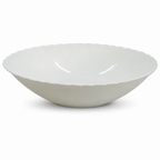 96 Pieces Opal Glass Salad Bowl, 7.5 Inch, Round Serving Bowl for Tablewares