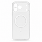96 Pieces Phone Cases for 17 Pro Max with Magnetic Ring, Clear Finish, Wireless Charging Support and Raised Camera Protection