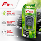 96 Pieces Car Vent Air Freshener Clip, Green Lemon Scent, Single Unit