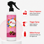 96 Pieces Cherry Air Freshener Spray, 500ml, Pink and White Bottle