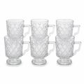72 Pieces Glass Bowl Set, Clear, 6 Pieces