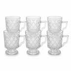 72 Pieces Glass Bowl Set, Clear, 6 Pieces