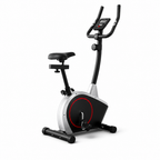 48 Pieces Upright Exercise Bikes with Magnetic Resistance, Adjustable Seat, Digital Monitor and Steel Frame