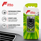 96 Pieces Car Air Fresheners, Lemon Scent, Speed Design, Single Pack