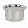 72 Pieces Stainless Steel Cooking Pan with Plain Bottom, 20 cm