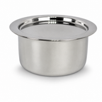 72 Pieces Stainless Steel Cooking Pan with Plain Bottom, 20 cm