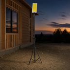 48 Pieces Outdoor LED Work Light with Tripod Stand, Carry Handle and Rectangular Light Head