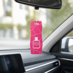 240 Pieces Hanging Card Car Air Fresheners, Hawaii Scent, For You Design, Pink, 20 x 8 cm