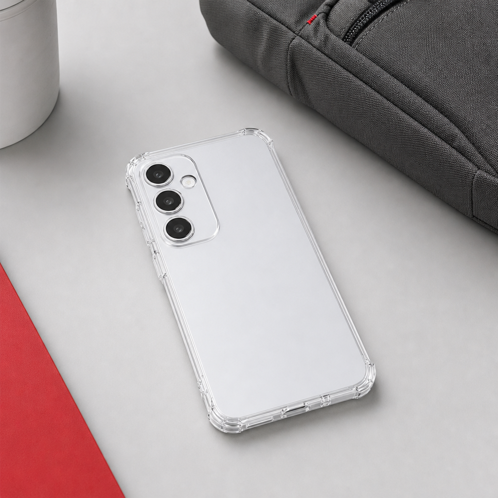240 Pieces Clear Protective Phone Cases for A25 with Reinforced Corners, Transparent Cover, 1 Piece