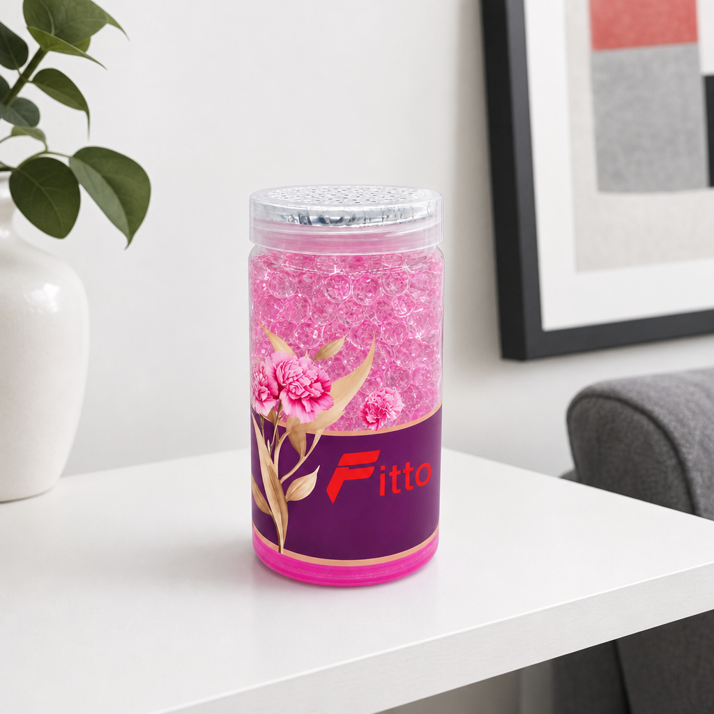 96 Pieces Home Air Fresheners Jelly Beads, Flowers, 400 ml