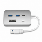 96 Pieces USB 3.0/3.1 Hub with Card Reader and 20 cm Cable for Computer Accessories