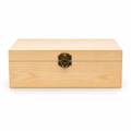 96 Pieces Wooden Storage Box, Natural Wood, 8 x 5 Inch, Single Box