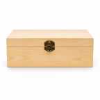 96 Pieces Wooden Storage Box, Natural Wood, 8 x 5 Inch, Single Box