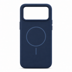 120 Pieces Magnetic Phone Cases with Raised Camera Protection for 15 Pro Model, Navy Blue
