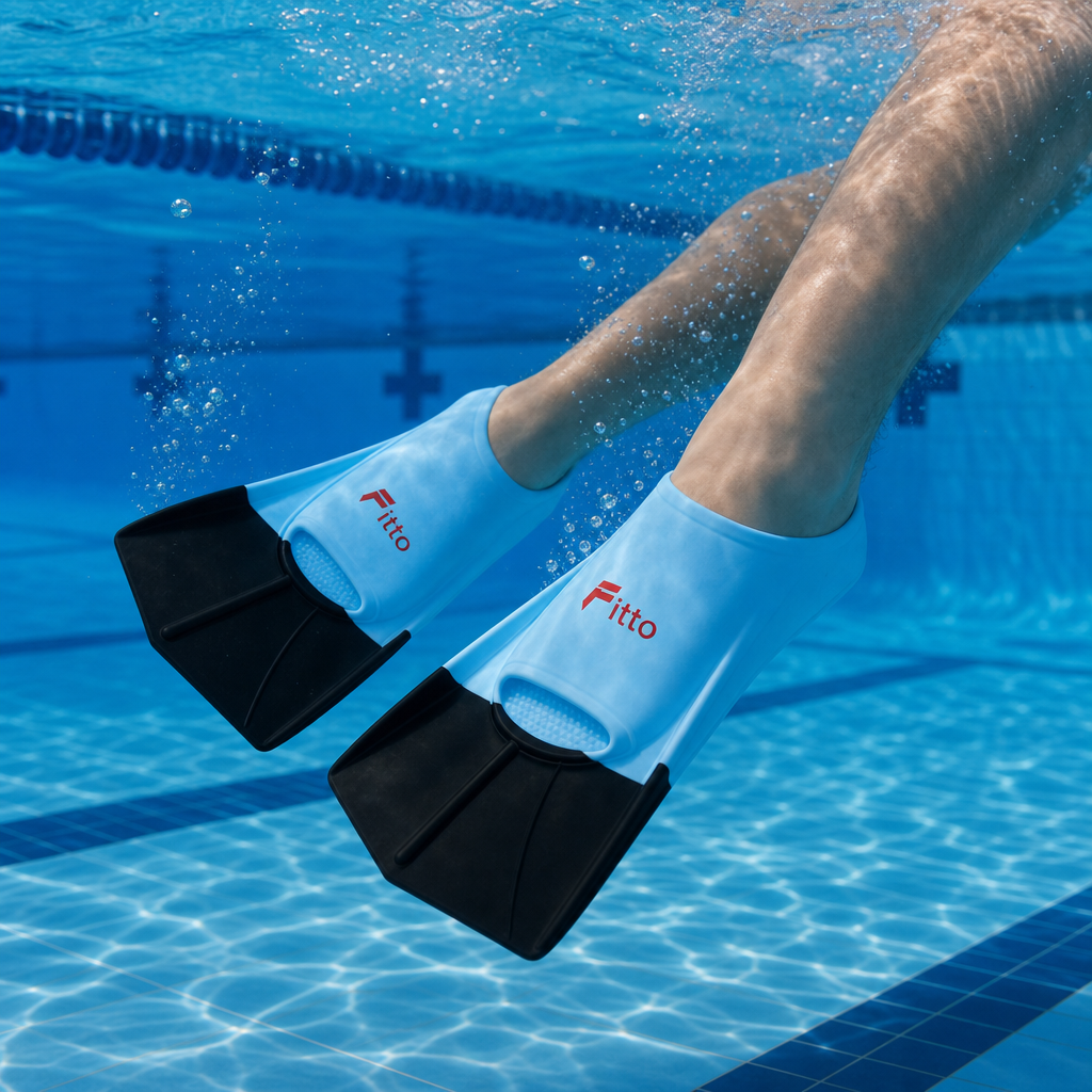 60 Pieces Swimming Fins for Training, XXS EU 29–31, 1 Pair
