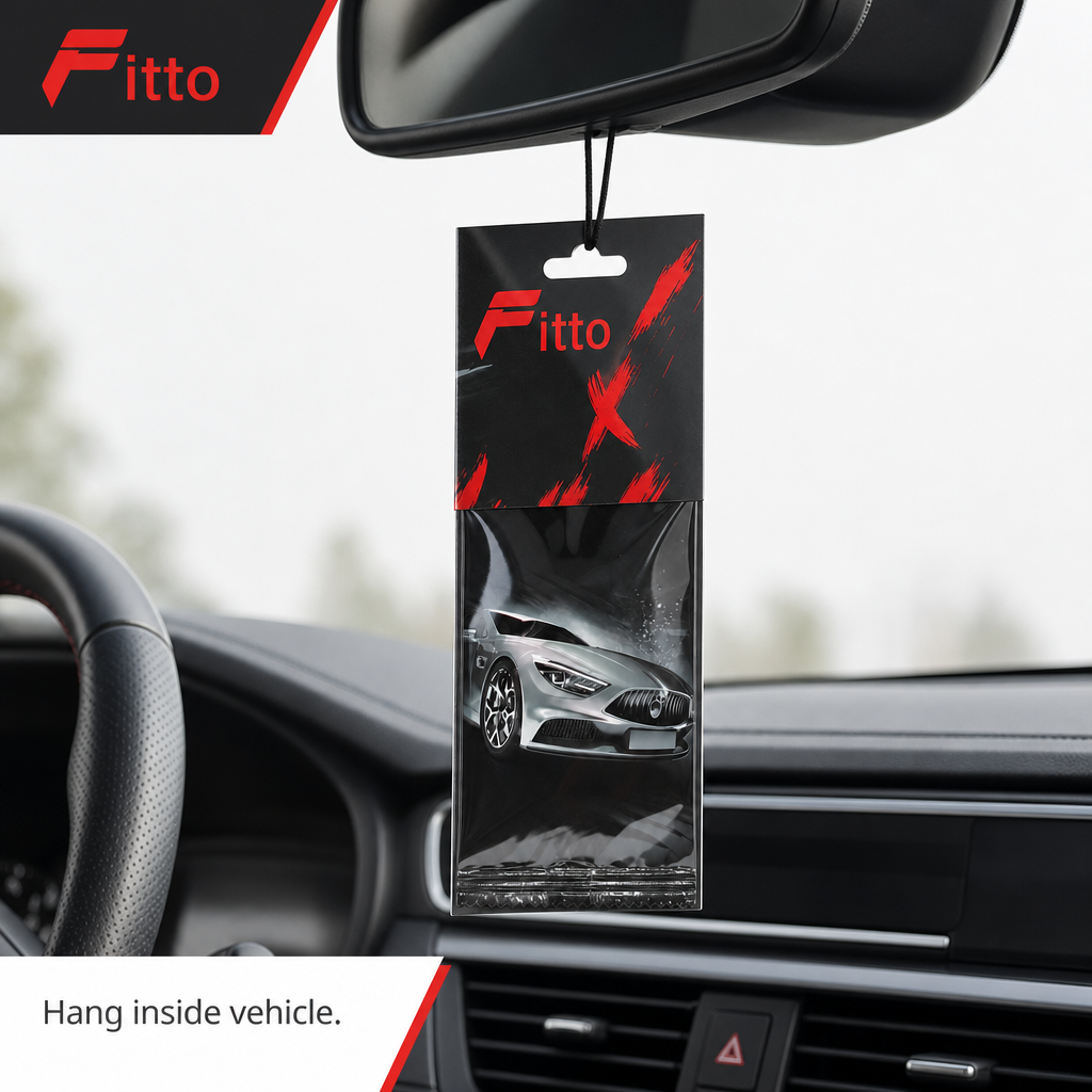 144 Pieces Car Air Fresheners, Hanging Cherry Scent Sachet for Vehicle Interior, 1 Piece, 24 x 10 x 1 cm
