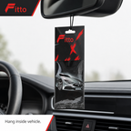 144 Pieces Car Air Fresheners, Hanging Cherry Scent Sachet for Vehicle Interior, 1 Piece, 24 x 10 x 1 cm