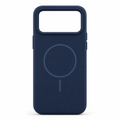 120 Pieces Silicone Magnetic Phone Cases with Raised Camera Protection, Navy Blue