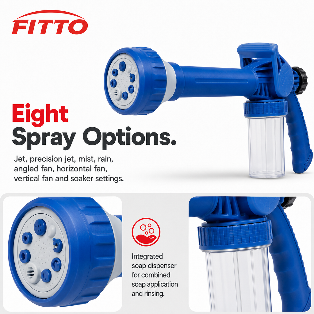 96 Pieces Blue Water Cannon Spray Gun with Soap Dispenser, 1 Piece