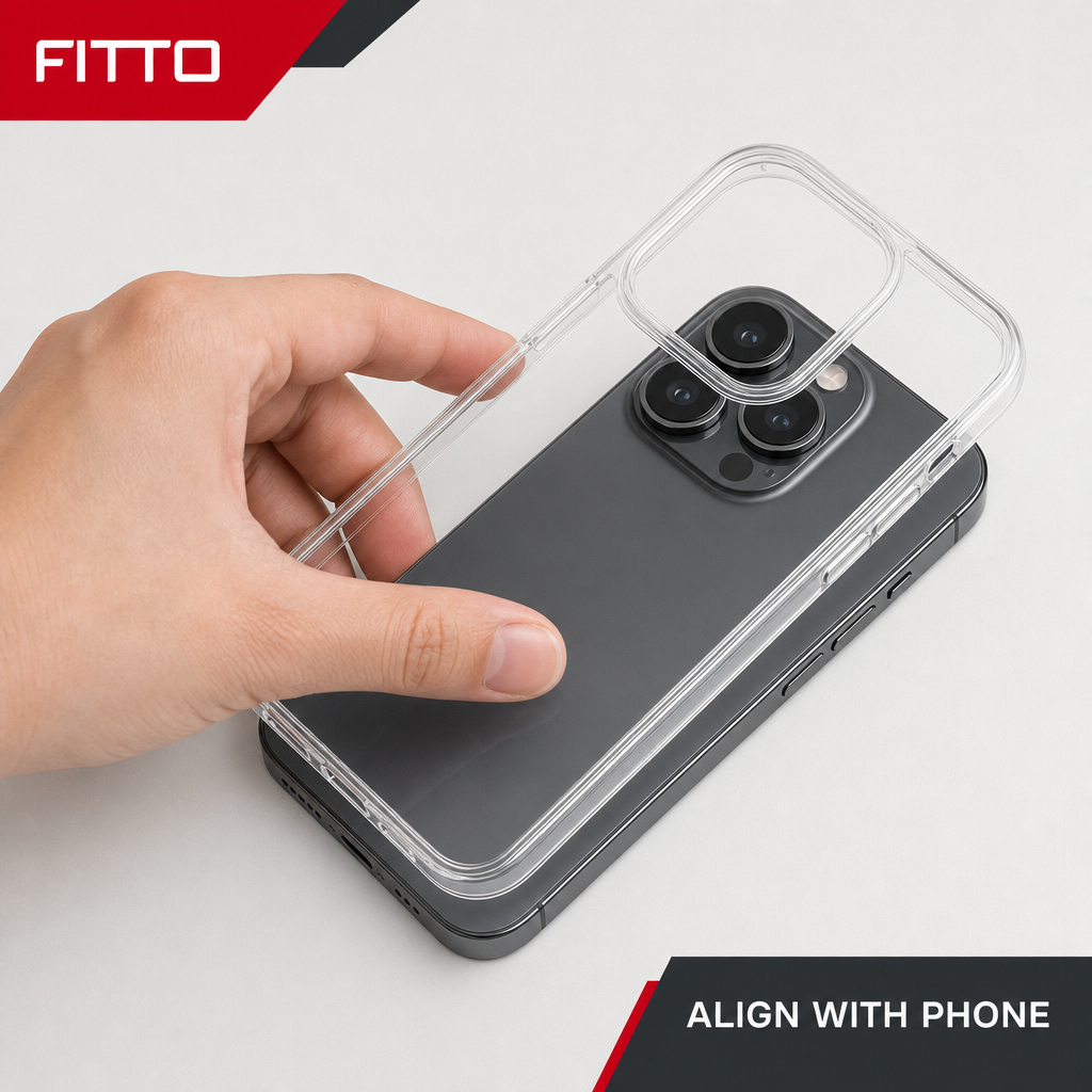 144 Pieces Crystal Clear Transparent Phone Cases for iPhone 14 Pro with Raised Camera Frame