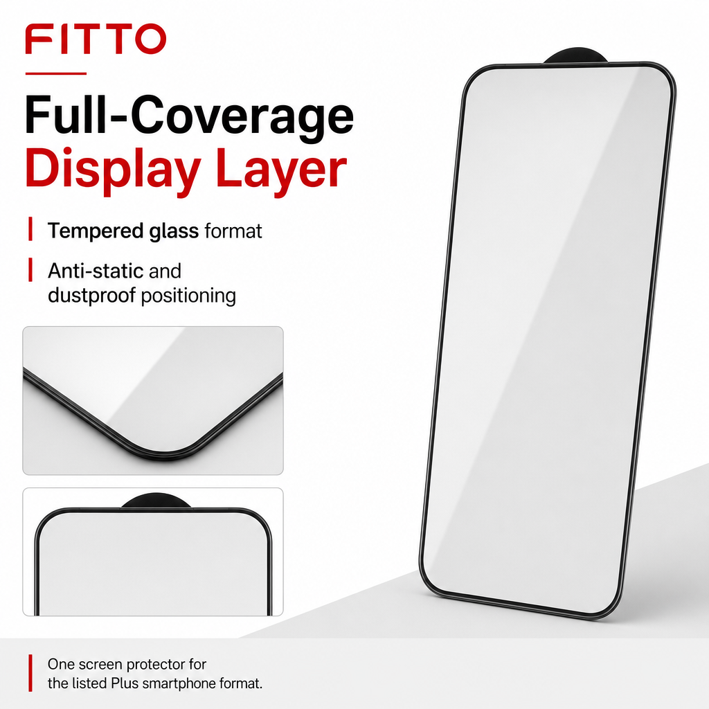 240 Pieces 9D Anti-Static Dustproof Tempered Glass Screen Protectors, Full Coverage