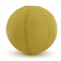 144 Pieces Gold Paper Wire Lantern, 10-Inch Round Hanging Decoration, 1 Piece