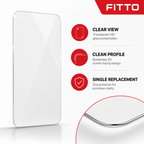 120 Pieces Screen Protectors, Borderless 5D HD Tempered Glass with Dustproof Design, Single Transparent Phone Display Cover