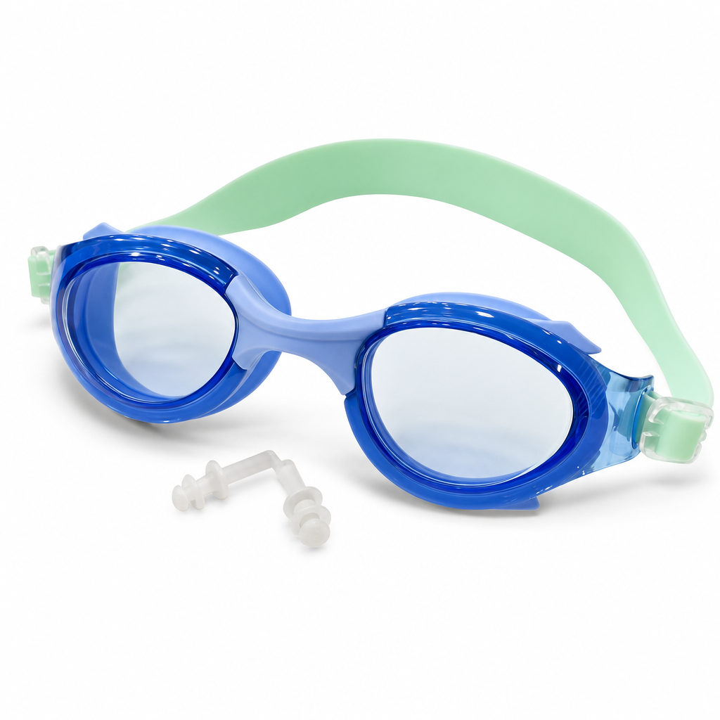 96 Pieces Swimming Goggles for Training, Blue, 1 Piece