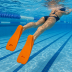 48 Pieces Swimming Fins for Training, Full-Foot Design, Size M EU 38–40