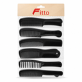 96 Pieces Hair Combs Set, 6 Pieces, Black Assorted Styling Combs for Grooming and Daily Haircare