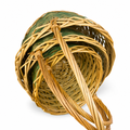 60 Pieces Decorative Wicker Leaf Basket, Natural, 50 x 28 x 15 cm