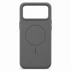 120 Pieces Silicone Magnetic Phone Cases with Raised Camera Protection for iPhone 17 Pro Max, Gray