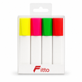 144 Pieces Highlighters, Assorted Colours, 4 Pack