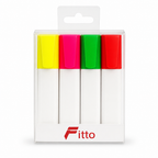 144 Pieces Highlighters, Assorted Colours, 4 Pack