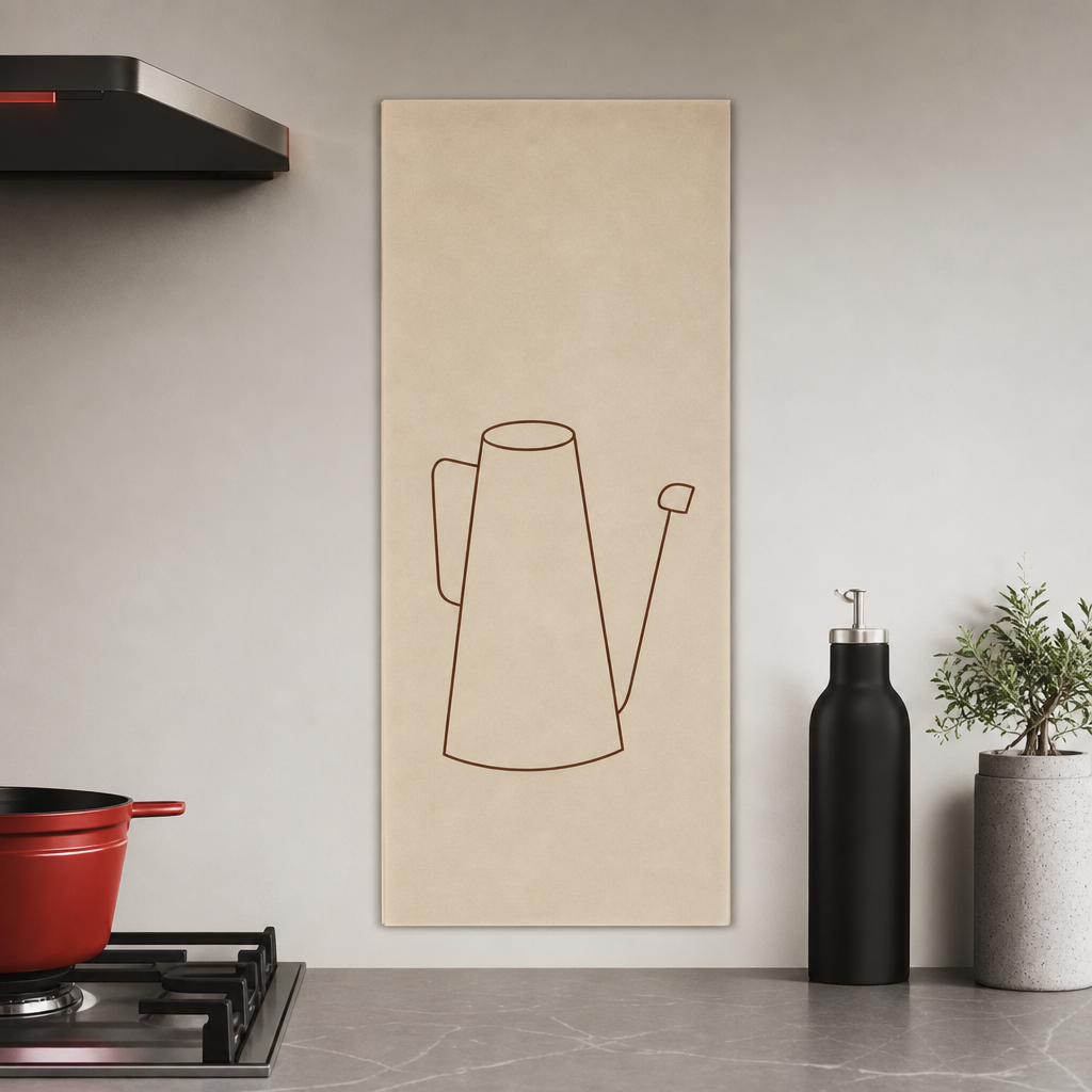 120 Pieces Beige Kitchen Anti-Oil Sticker Sheet, 100 cm, 1 Piece