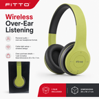 120 Pieces Wireless Over-Ear Headphones, Green, 1 Piece