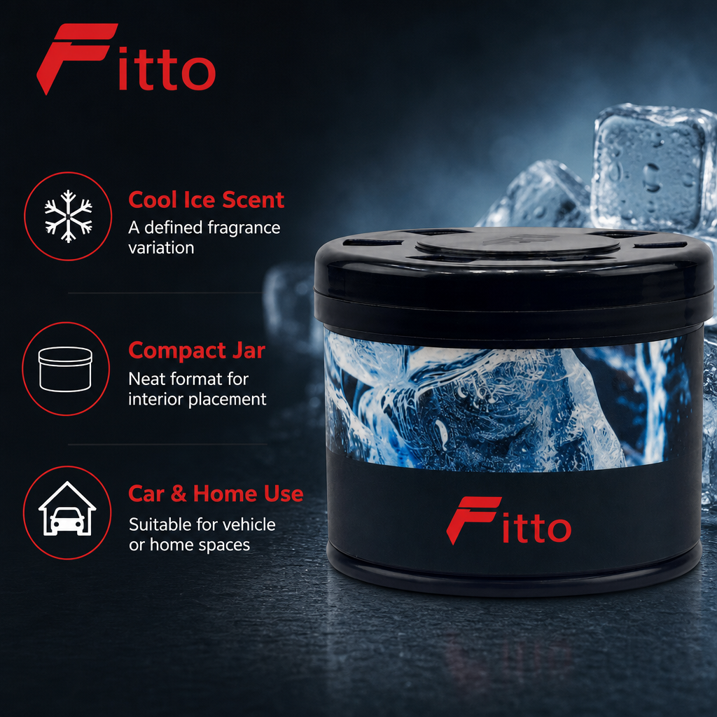 120 Pieces Car & Home Air Freshener, Ice Scent, 90g Jar