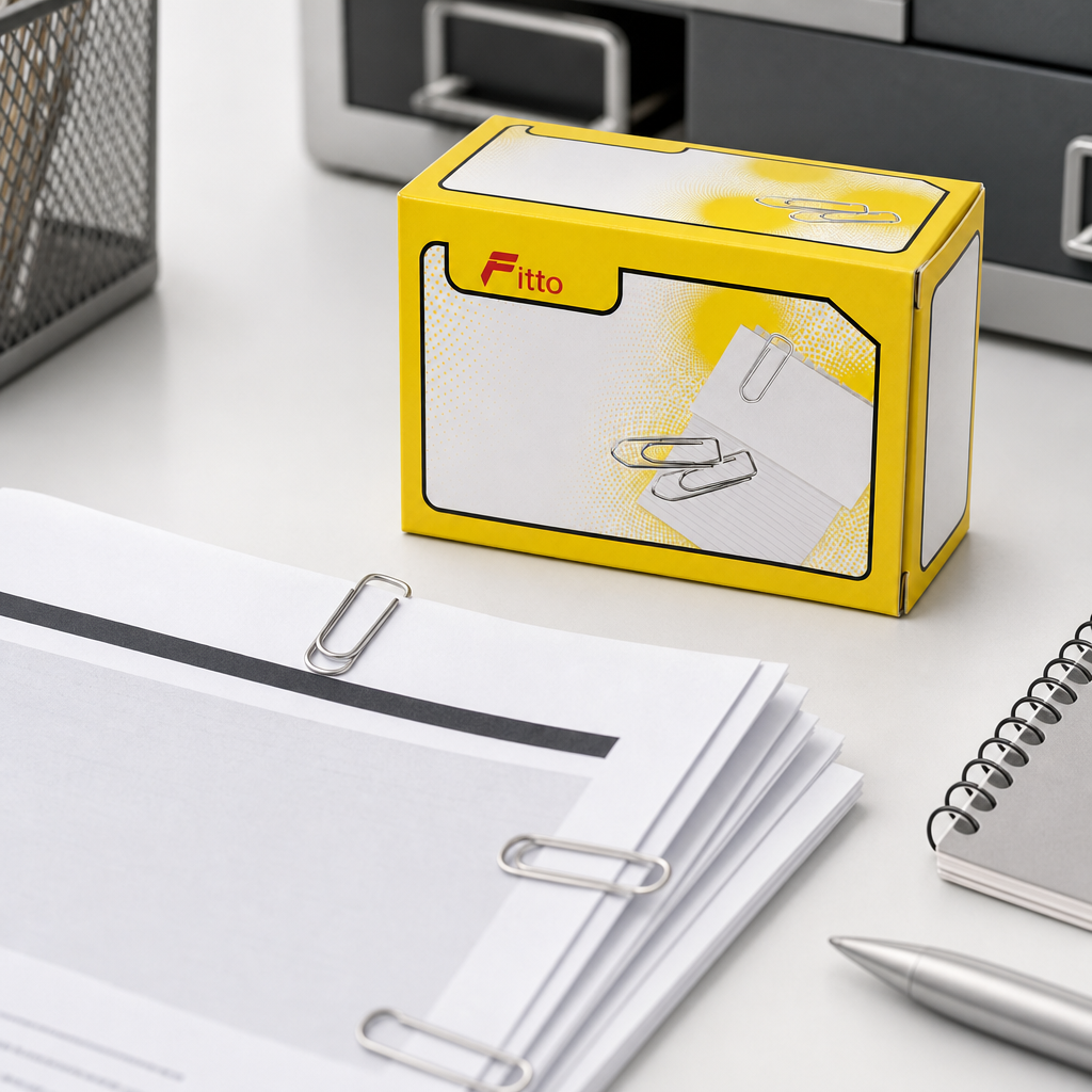 240 Pieces Paper Clips, 50mm, 100-Pack, Silver-Finish Document Fasteners for Office and Filing