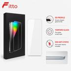 96 Pieces Screen Protectors for A56, 5D Tempered Glass, ESD Anti-Static, 1 Pack