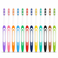 96 Pieces Adult Toothbrushes with Soft Deep-Clean Head, Assorted Colours, 12 Pieces