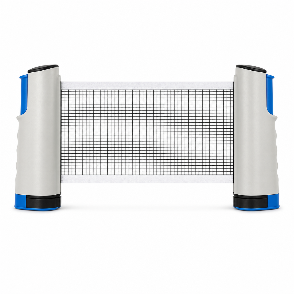 72 Pieces Portable Table Tennis Net with Clamp Posts, Compact Tabletop Practice Set
