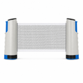 72 Pieces Portable Table Tennis Net with Clamp Posts, Compact Tabletop Practice Set