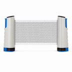 72 Pieces Portable Table Tennis Net with Clamp Posts, Compact Tabletop Practice Set
